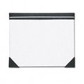 House Of Doolittle House of Doolittle 45002 Executive Doodle Desk Pad  25-Sheet White Pad  Refillable  22 x 17  Black/Silver 45002
